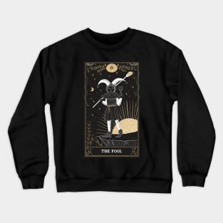 Fool Tarot Card Crewneck Sweatshirt